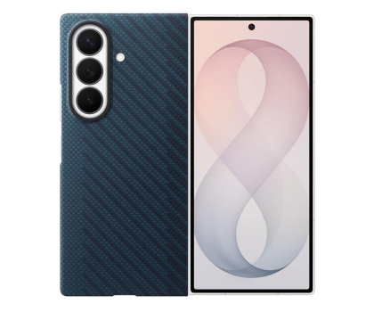 Etui do telefonów Samsung Carbon Magnet do Fold Ultra granatowy